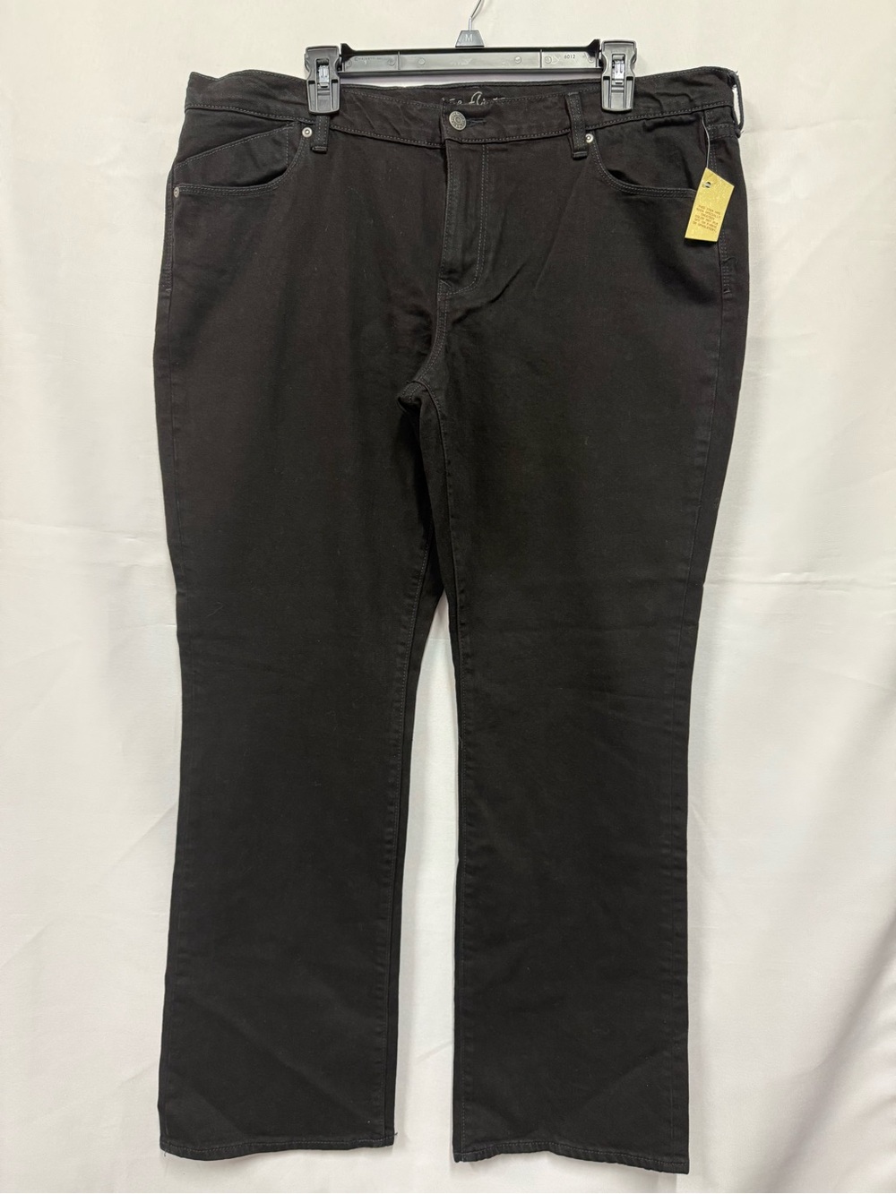Old Navy Black Straight-Leg Women's Jeans